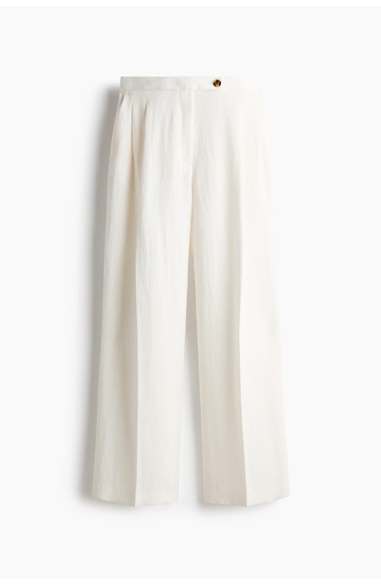 H&M Wide Tailored Trousers, Main, color, 