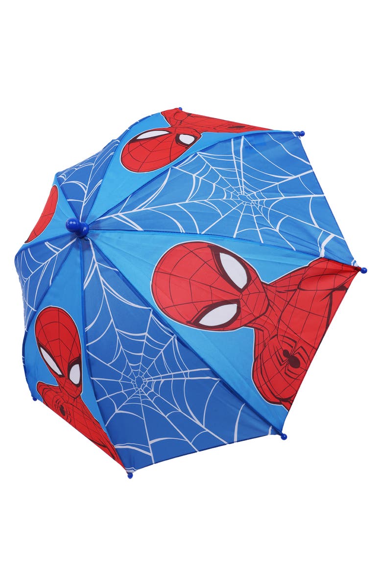 Marvel Spider-Man Web Kids Umbrella, Alternate, color, Multi