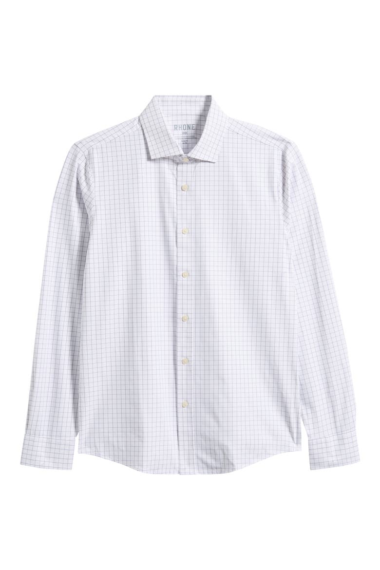State of Mind Slim Fit Performance Shirt, Alternate, color, NIGHTSHADE MINI WINDOWPANE