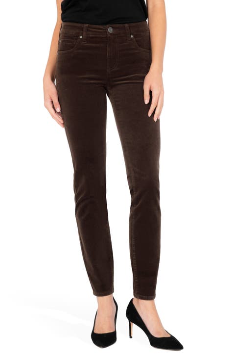 Diana Stretch Corduroy Skinny Pants