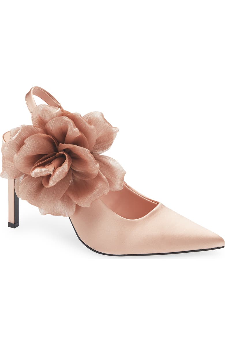 KARL LAGERFELD PARIS Sariyah Slingback Pump, Main, color, Blush