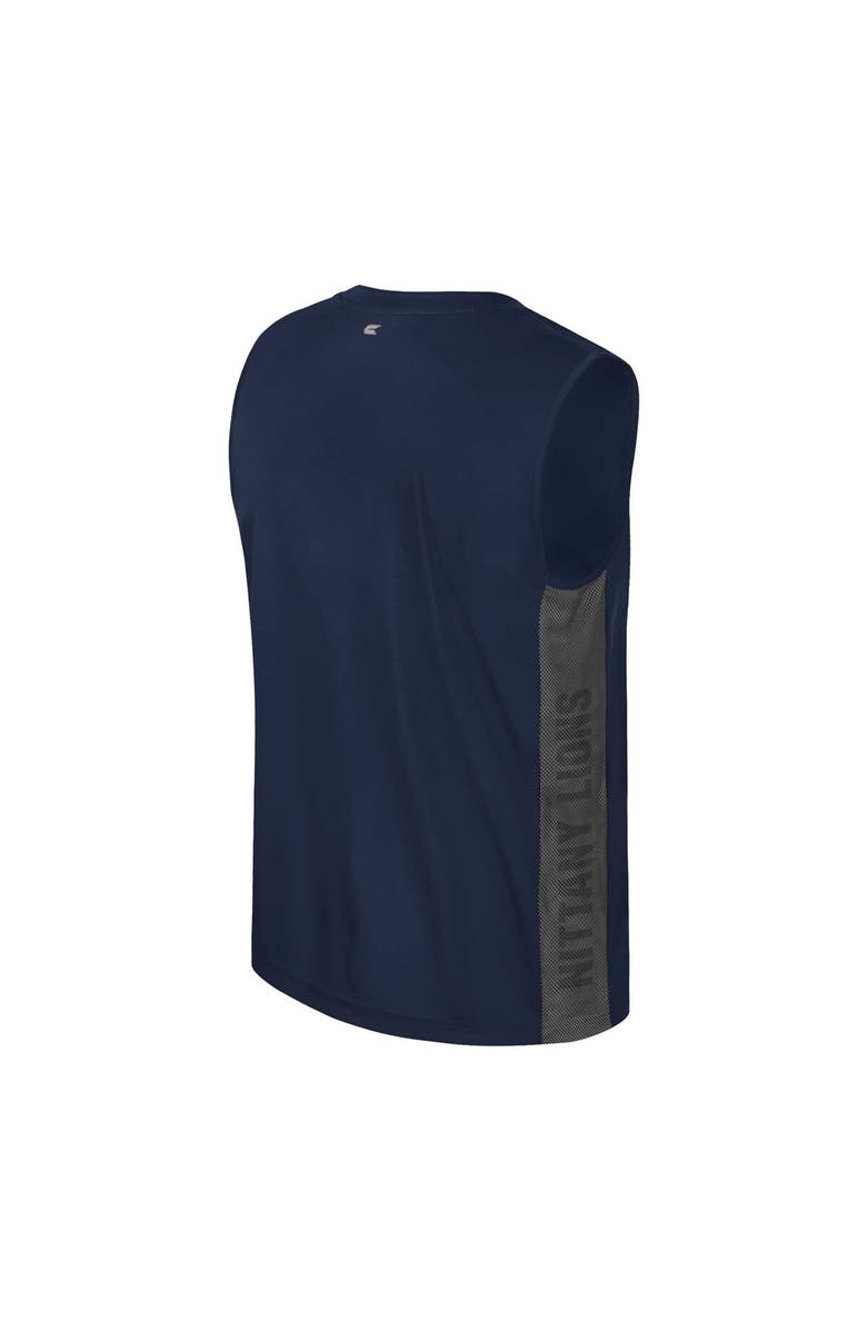 COLOSSEUM Youth Colosseum Navy Penn State Nittany Lions Smak Talk Sleeveless T-Shirt, Alternate, color, 