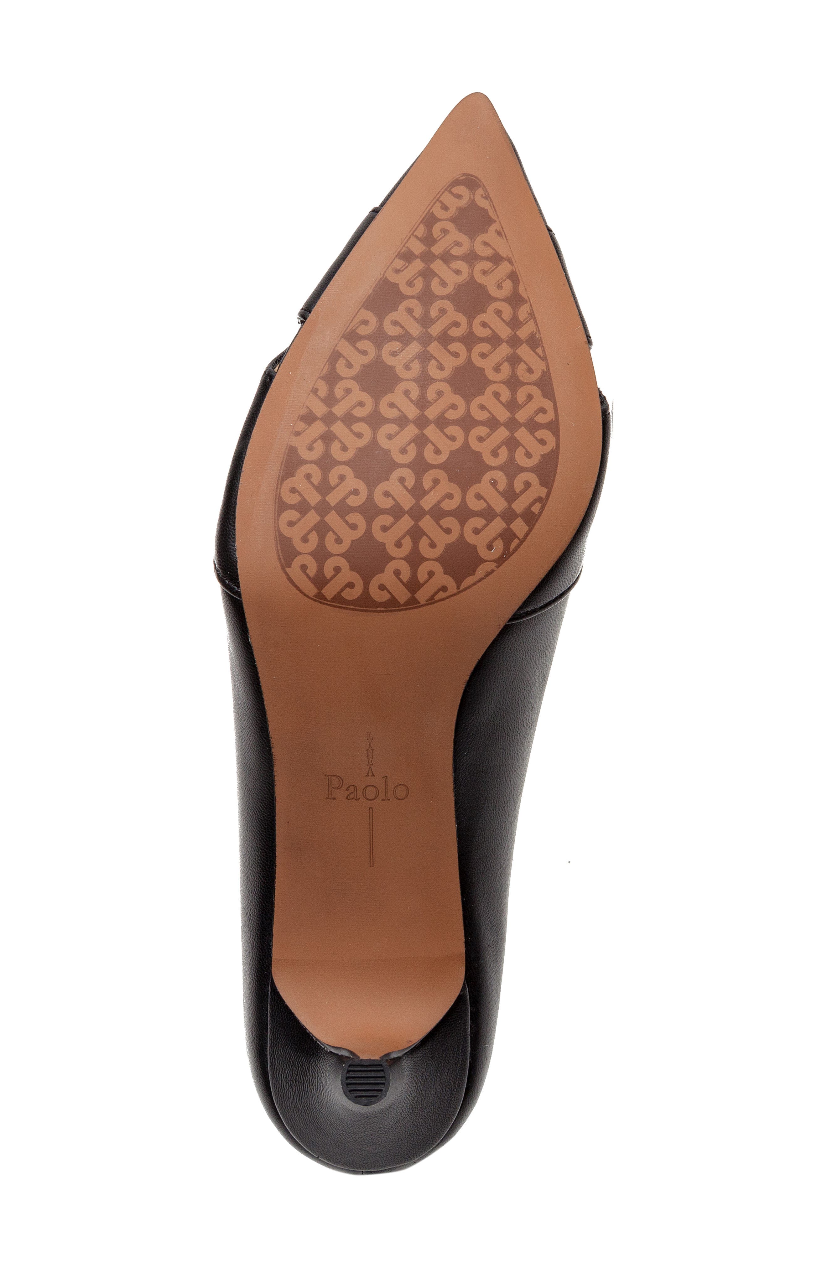 Linea Paolo Palos Pointed Toe Pump, Alternate, color, Black
