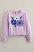 Tucker + Tate Kids' Icon Intarsia Puff Shoulder Cotton Blend Sweater