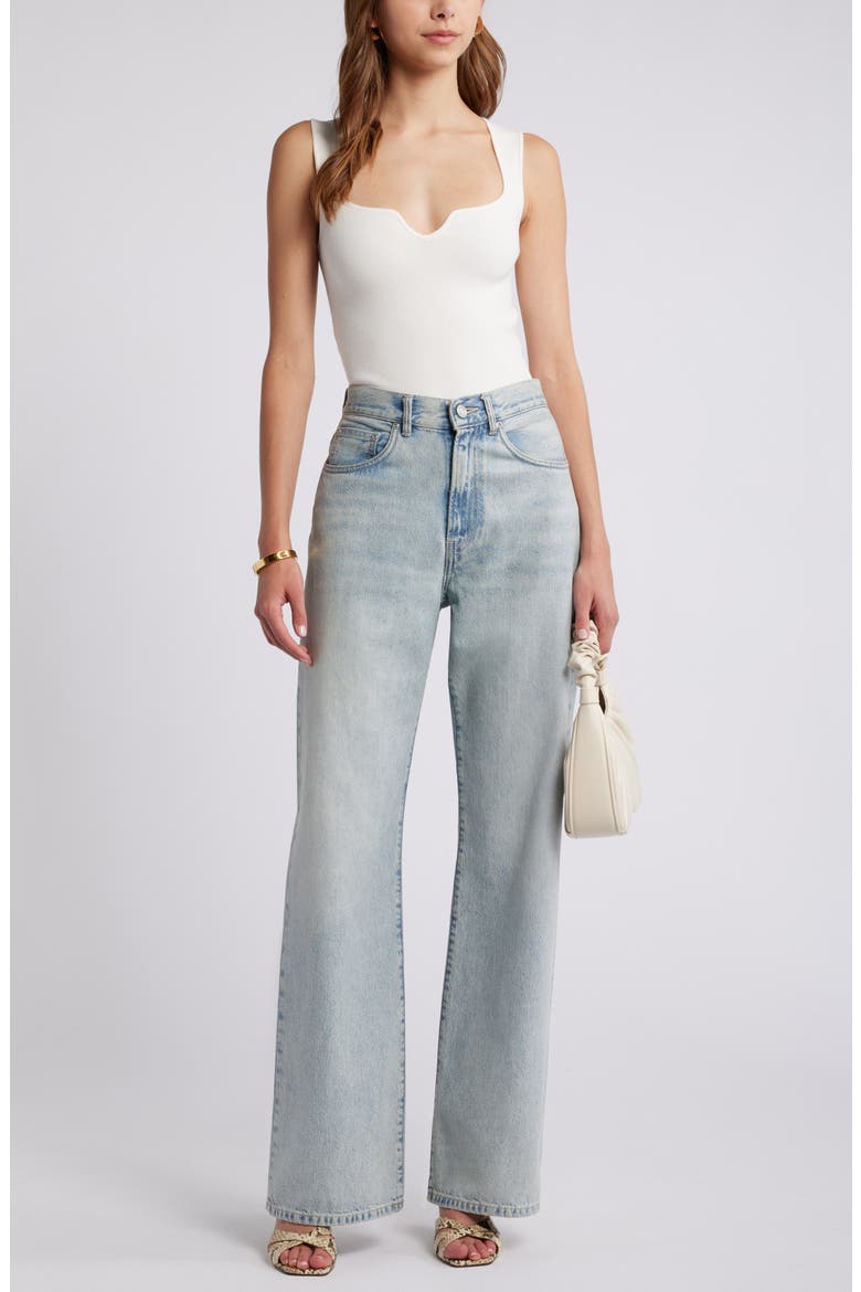 Notched Rib Sweater Tank, Alternate, color, IVORY CLOUD