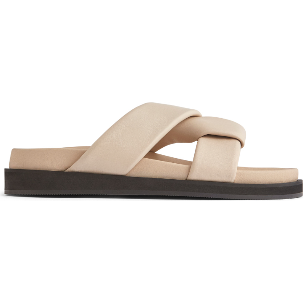 Neil J. Rodgers Obi Sandal In Creme Nappa