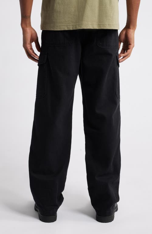 Dickies Cotton Duck Canvas Cargo Pants In Black