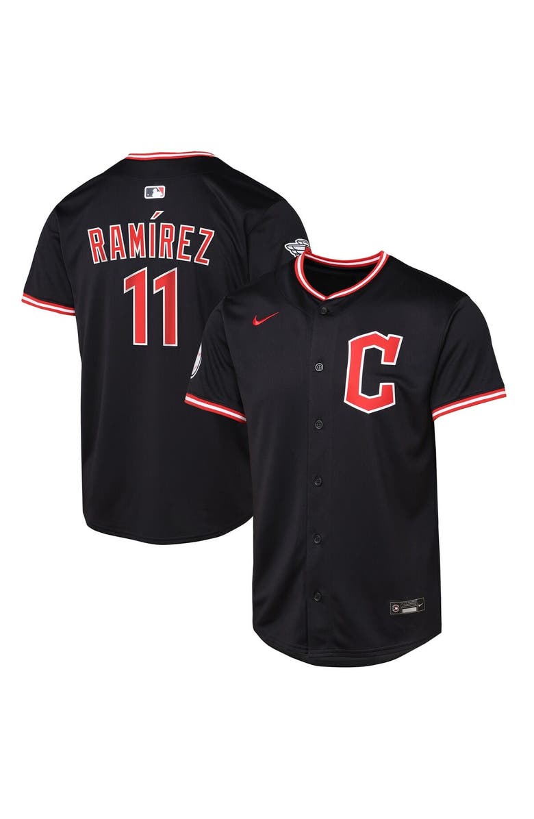 Nike Youth Nike Jose Ramirez Navy Cleveland Guardians Alternate Limited Player Jersey, Main, color, Navy