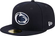 New Era Men's New Era Navy Penn State Nittany Lions 59FIFTY Fitted Hat