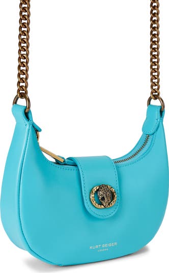 Small Leather Chelsea Hobo Crossbody Bag