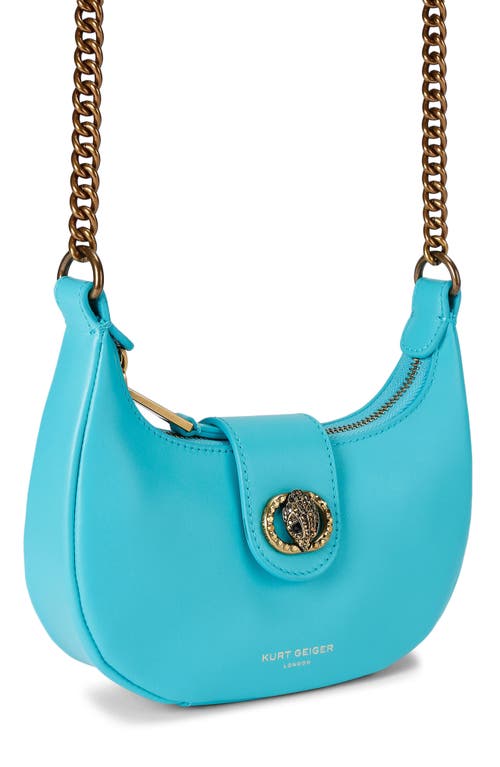 KURT GEIGER KURT GEIGER LONDON SMALL LEATHER CHELSEA HOBO CROSSBODY BAG