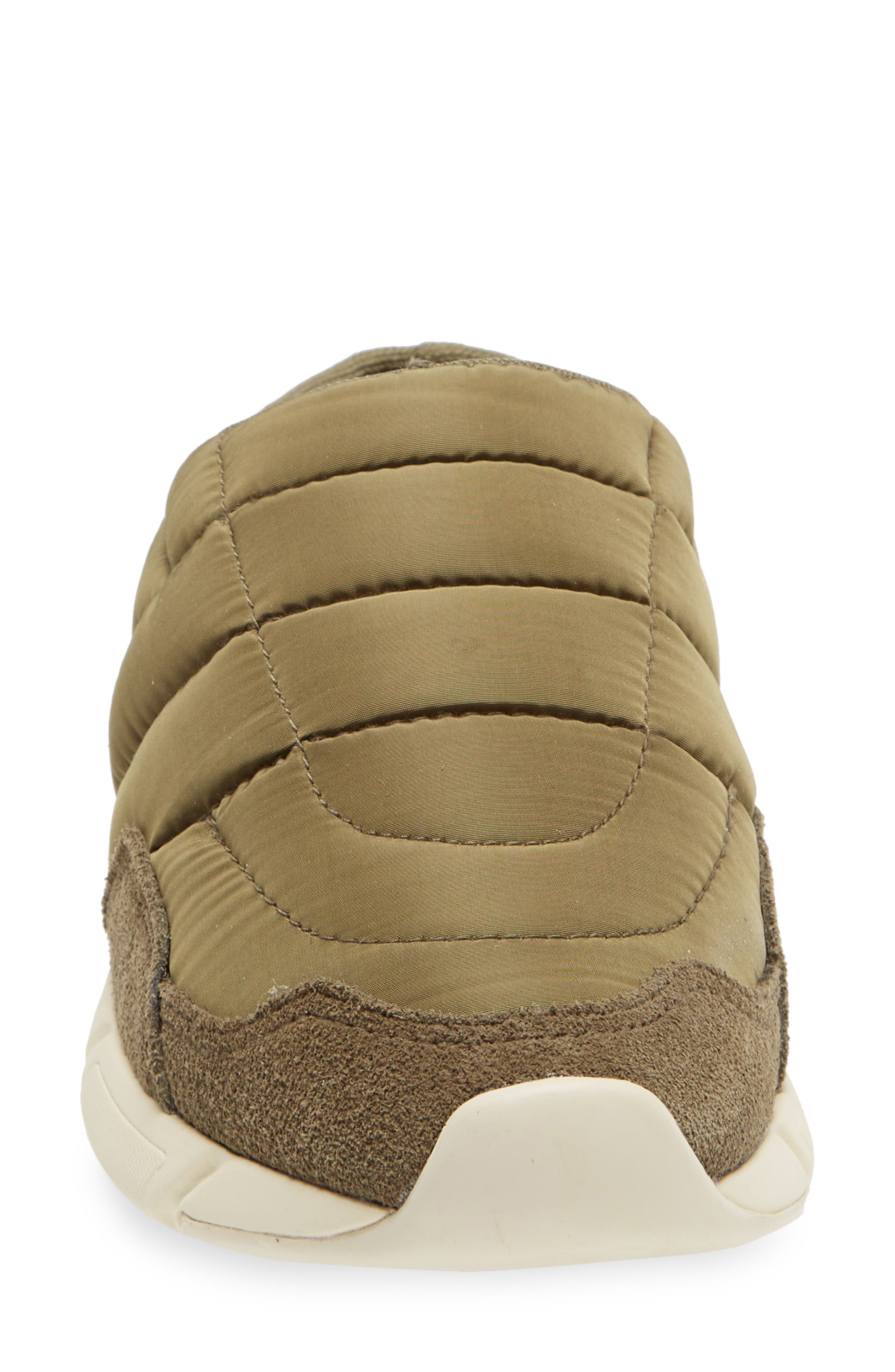 Gola Orbit Water Resistant Quilted Mule Sneaker, Alternate, color, Khaki