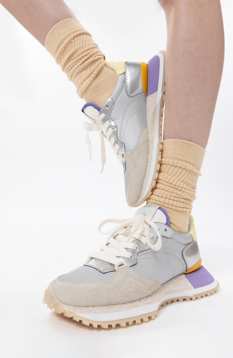 Oncept Jasper Sneaker, Alternate, color, Silver Flash