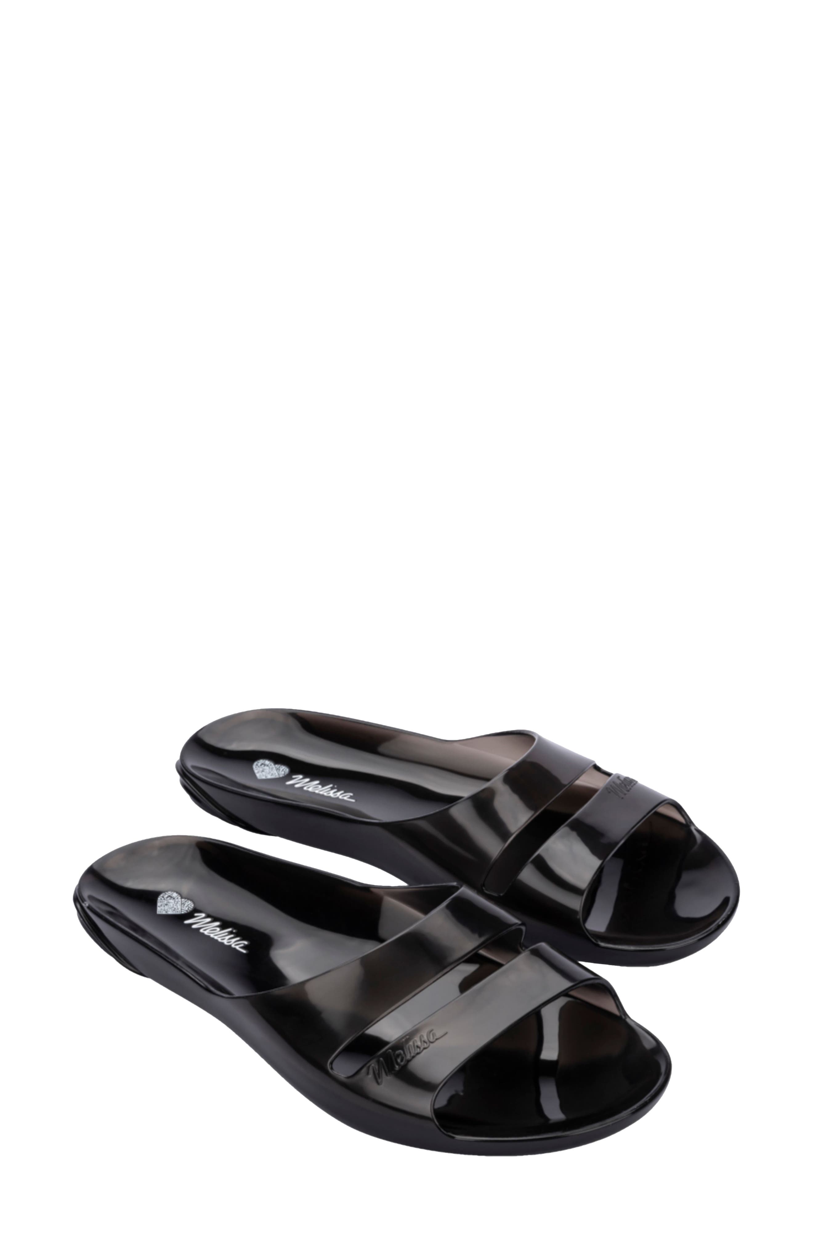 Melissa The Real Jelly Slide Sandal, Main, color, 