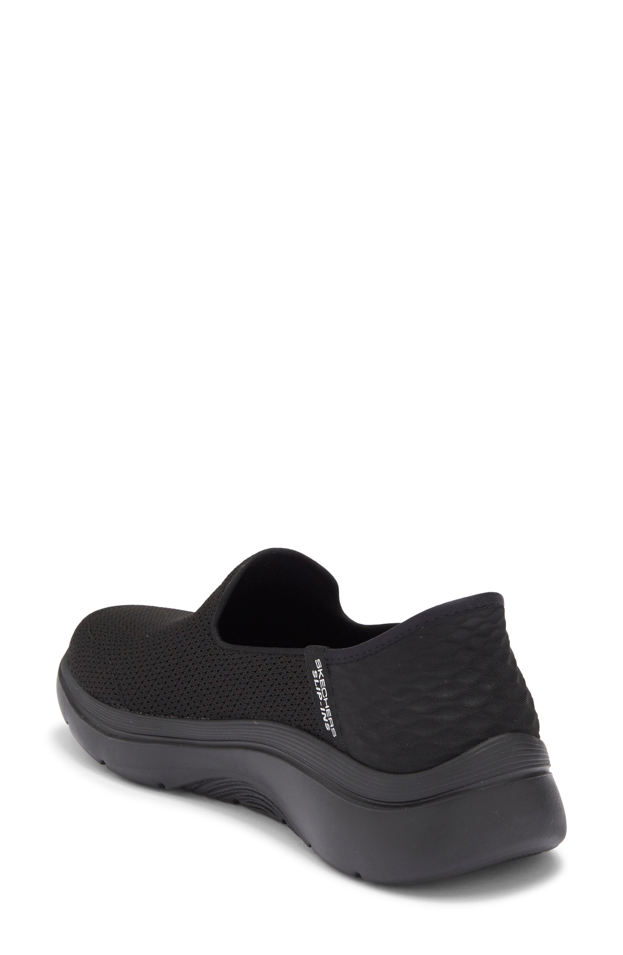 SKECHERS Slip-Ins Go Walk Arch Fit Sneaker, Alternate, color, Black