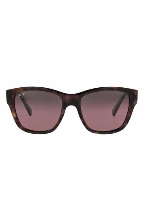 Maui Jim 53mm Square Polarized Sunglasses