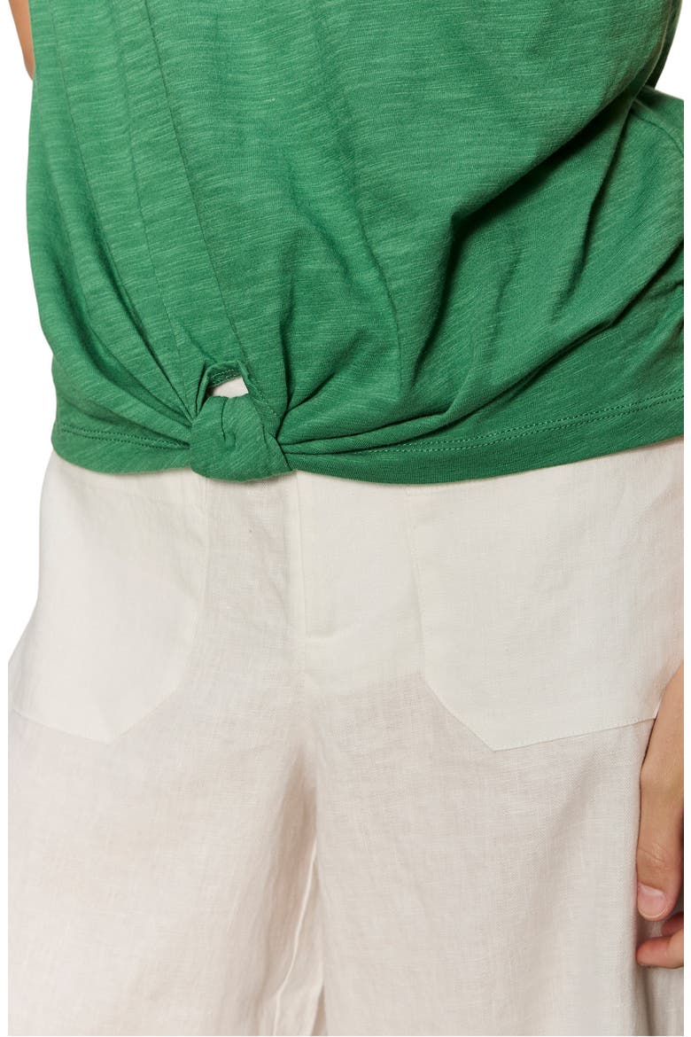 Knotted Muscle Tee, Alternate, color, GREEN JUICE