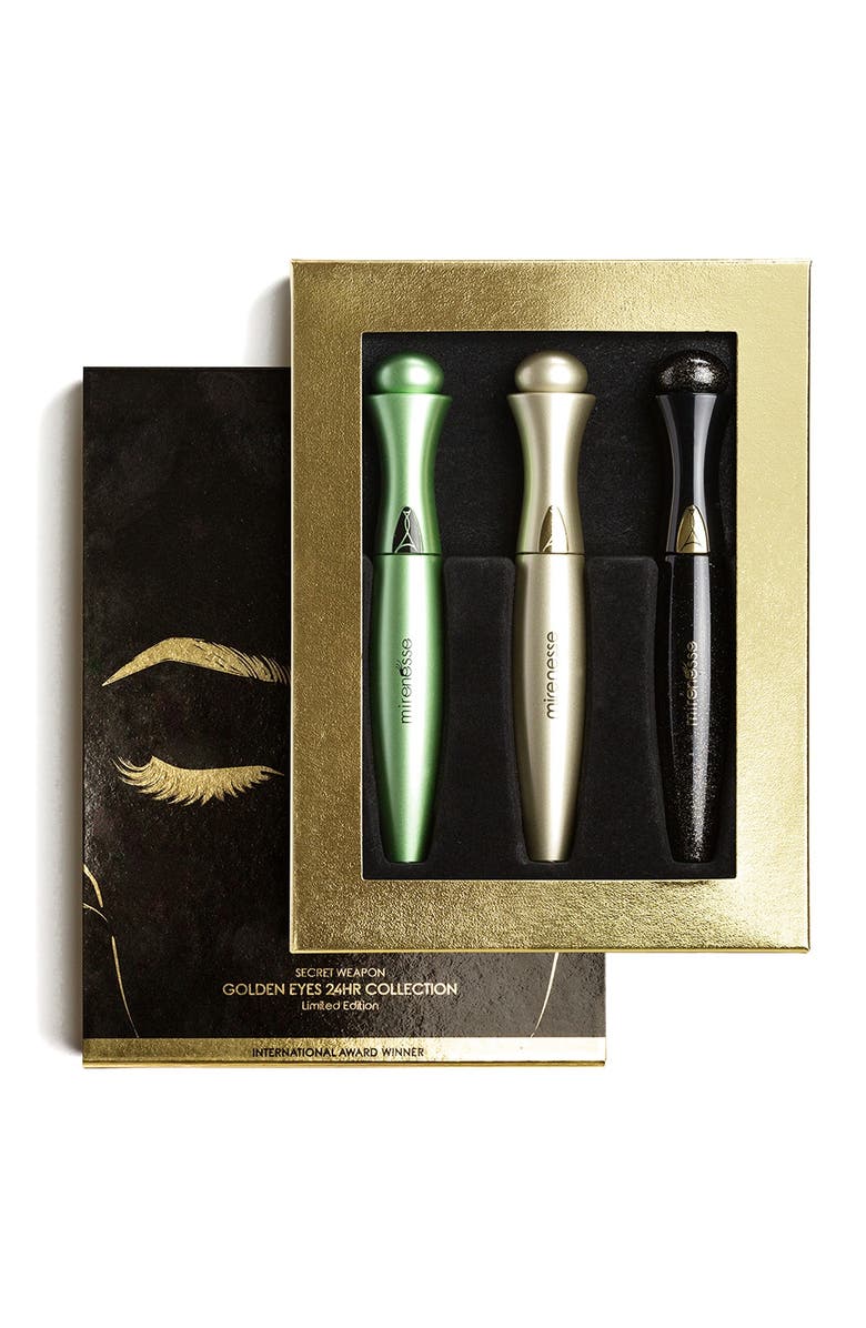 MIRENESSE Organically Supreme 3-Piece 24HR Mascara Set, Alternate, color,