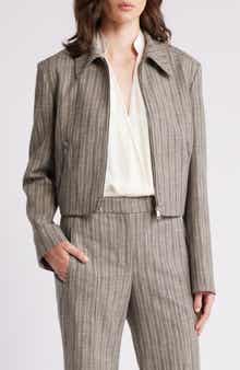 BOSS Jalerena Zip-Up Jacket