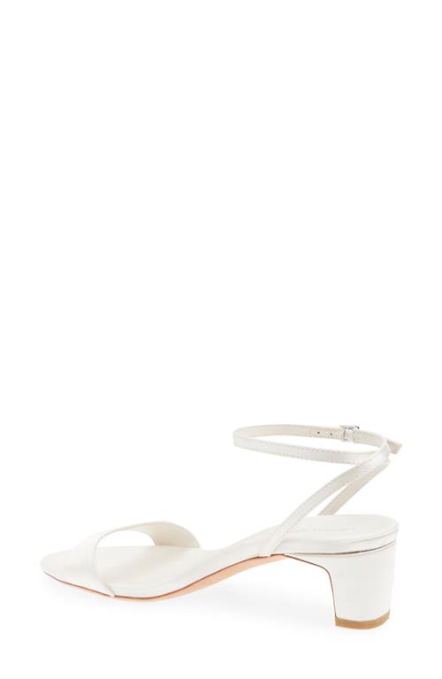 Loeffler Randall Alice Ankle Strap Sandal In Cream