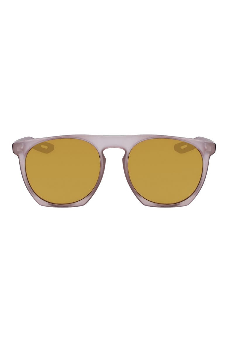 Flatspot XXII 52mm Geometric Sunglasses, Main, color, MATTE AMETHYST ASH/ BRONZE MIR