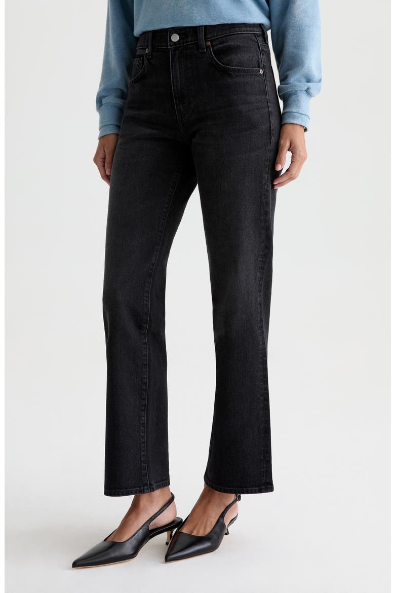 Brinley Mid Rise Straight Leg Jeans, Alternate, color, OCTAVE