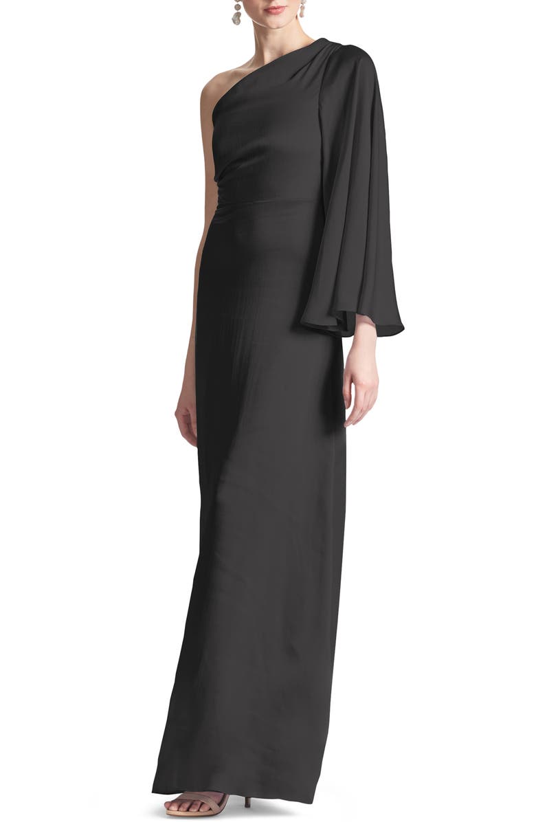 Sachin & Babi Keely One-Shoulder Gown, Main, color, 