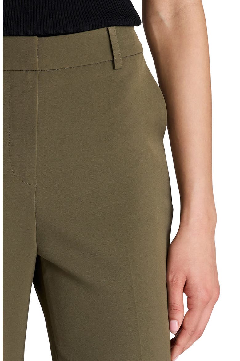 Mid Rise Flare Pants, Alternate, color, TURTLE GREEN