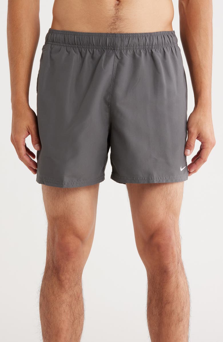 Nike Volley 5-Inch Swim Trunks, Main, color, Iron Grey
