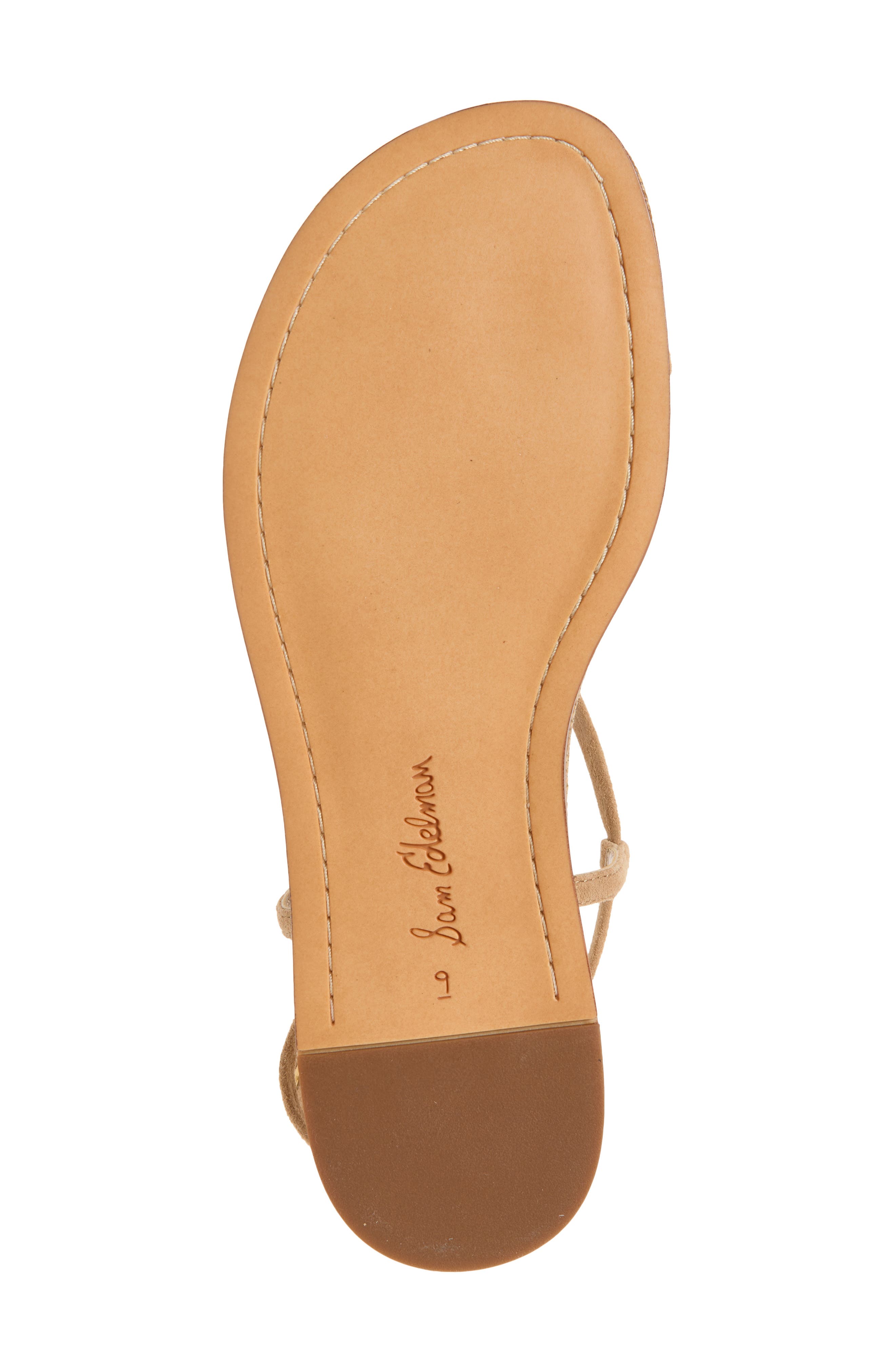 Sam Edelman Rillie Stone Embellished Thong Sandal, Alternate, color, 