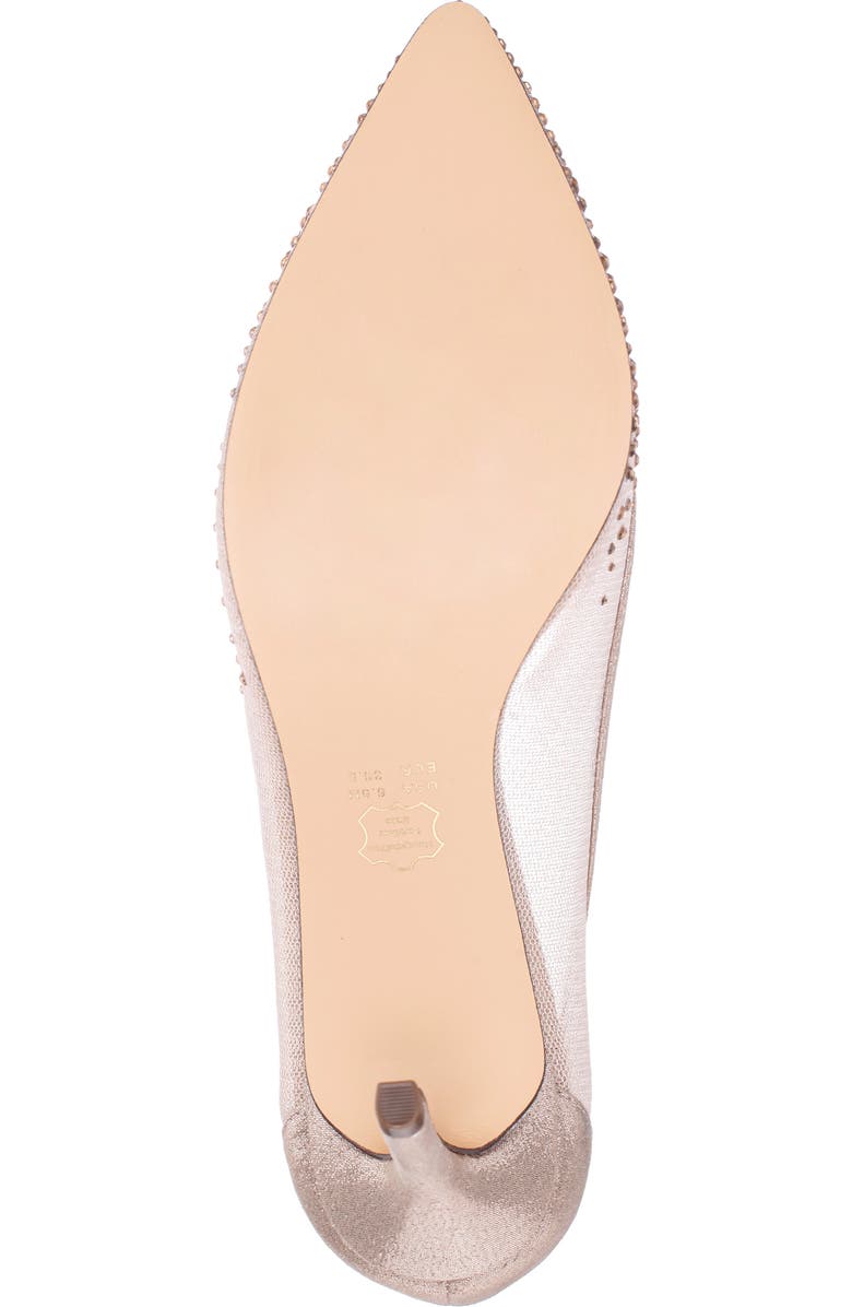 Nina Nalia Pointed Toe Pump, Alternate, color, Taupe