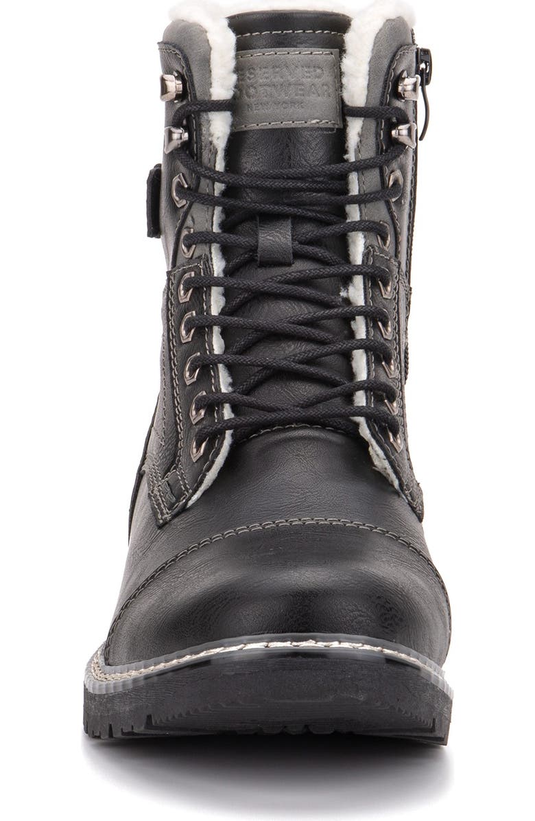 RESERVE FOOTWEAR Cavalier Faux Shearling Lined Boot, Alternate, color,