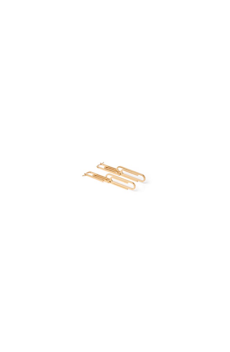 OFF WHITE Women's Paperclip Earrings, Alternate, color,