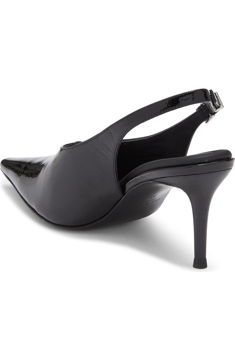 rag & bone Mercer Pointed Toe Slingback Pump, Alternate, color, Black