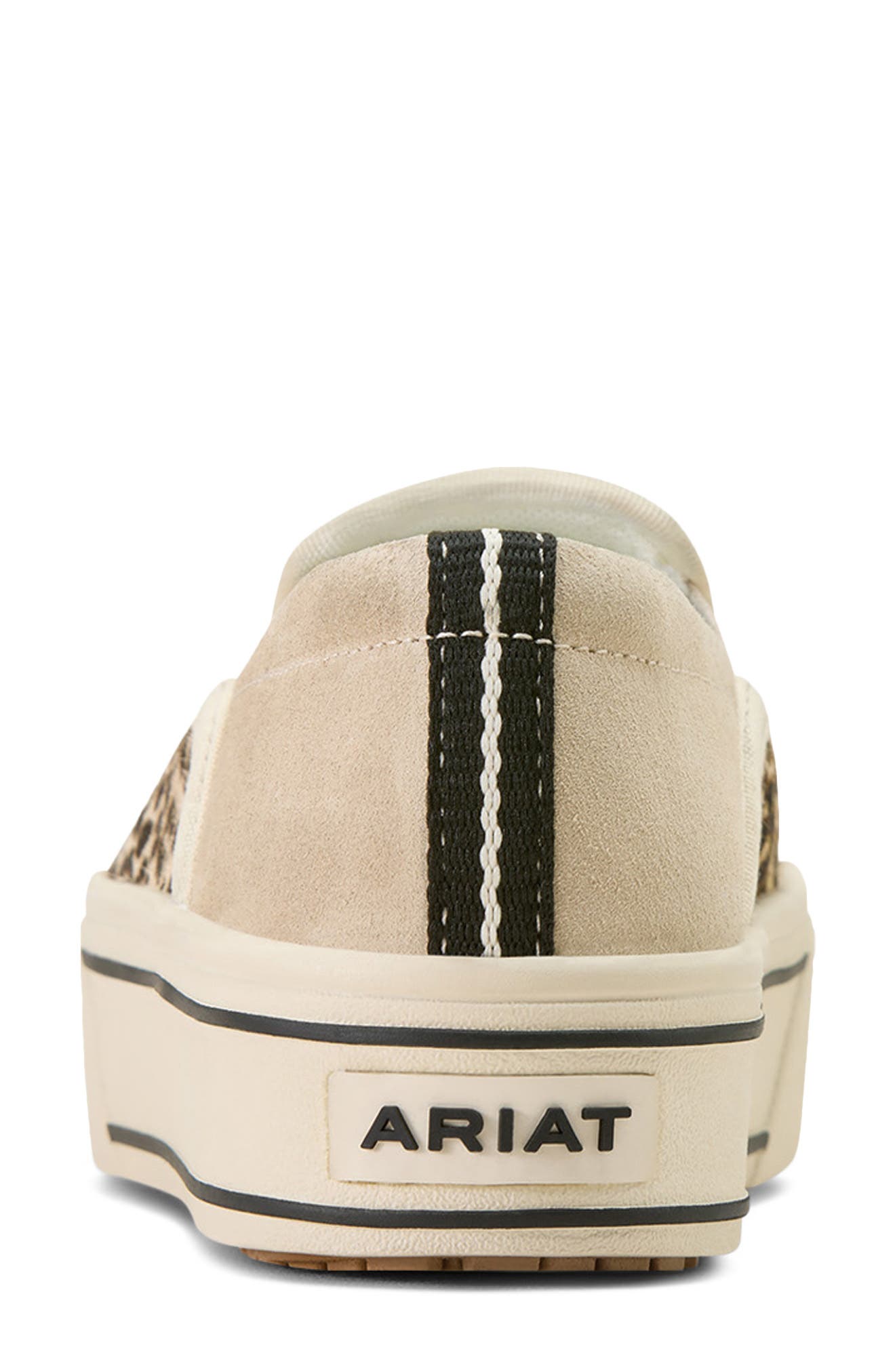 Skylar Slip-On Sneaker, Alternate, color, CREAM CHEETAH HAIR ON