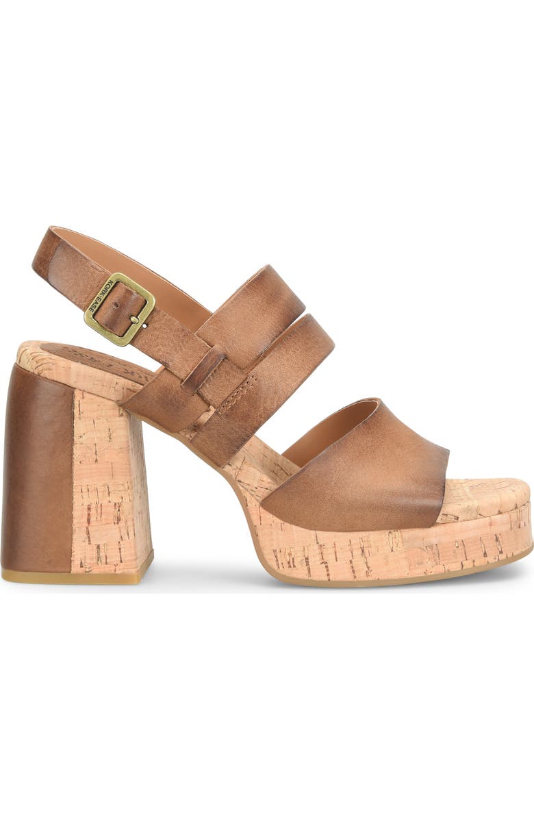 Kork-Ease<sup>®</sup> Maxi Sandal, Alternate, color, Brown Leather
