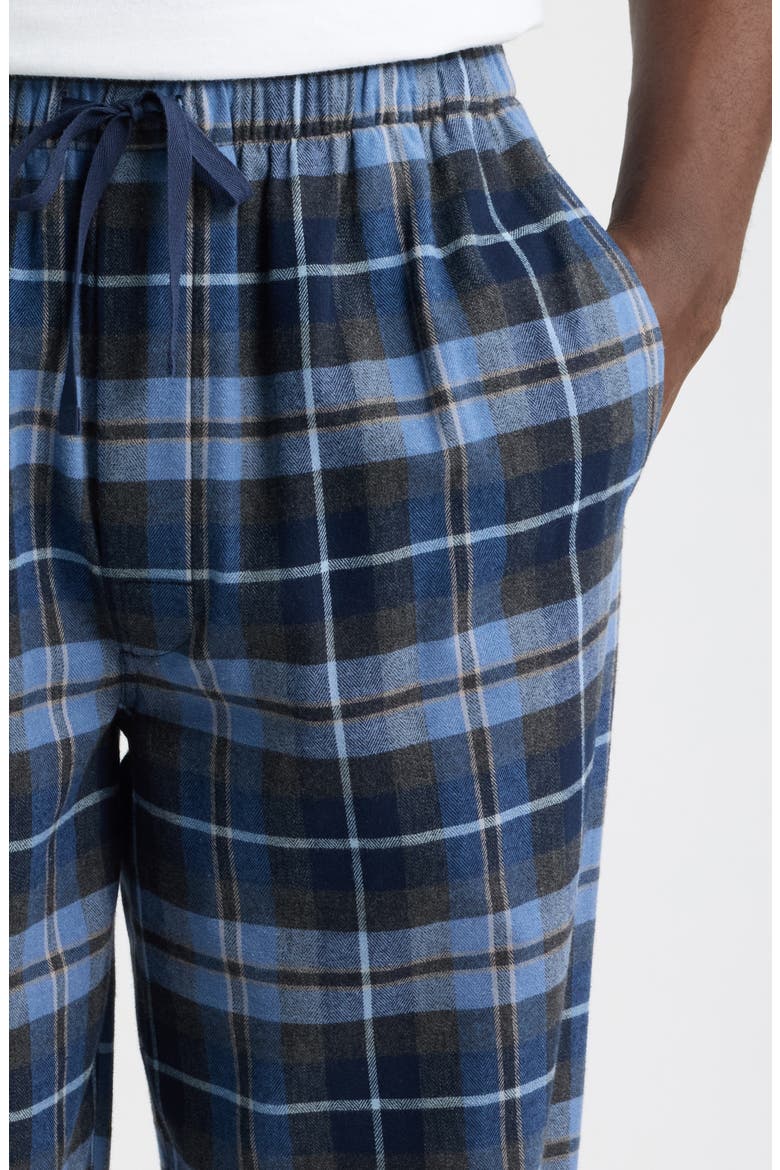 Rustic Flannel Lounge Pants, Alternate, color, HORIZON