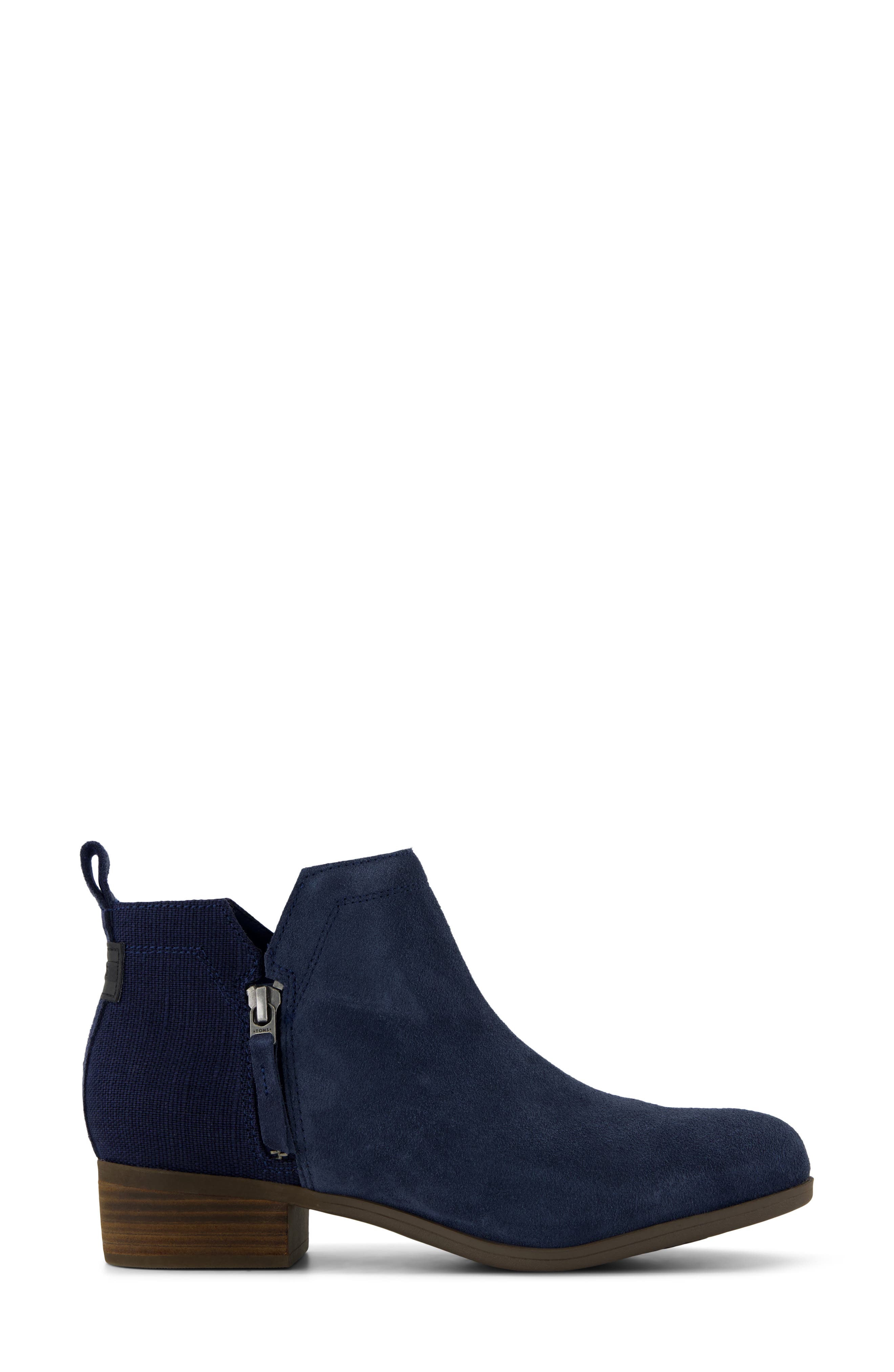 Dahlia Ankle Bootie, Alternate, color, NAVY