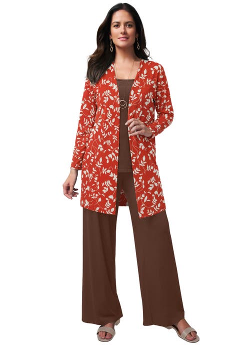 Everyday Stretch Knit Wide Leg Pant (Plus) (Petite Available)