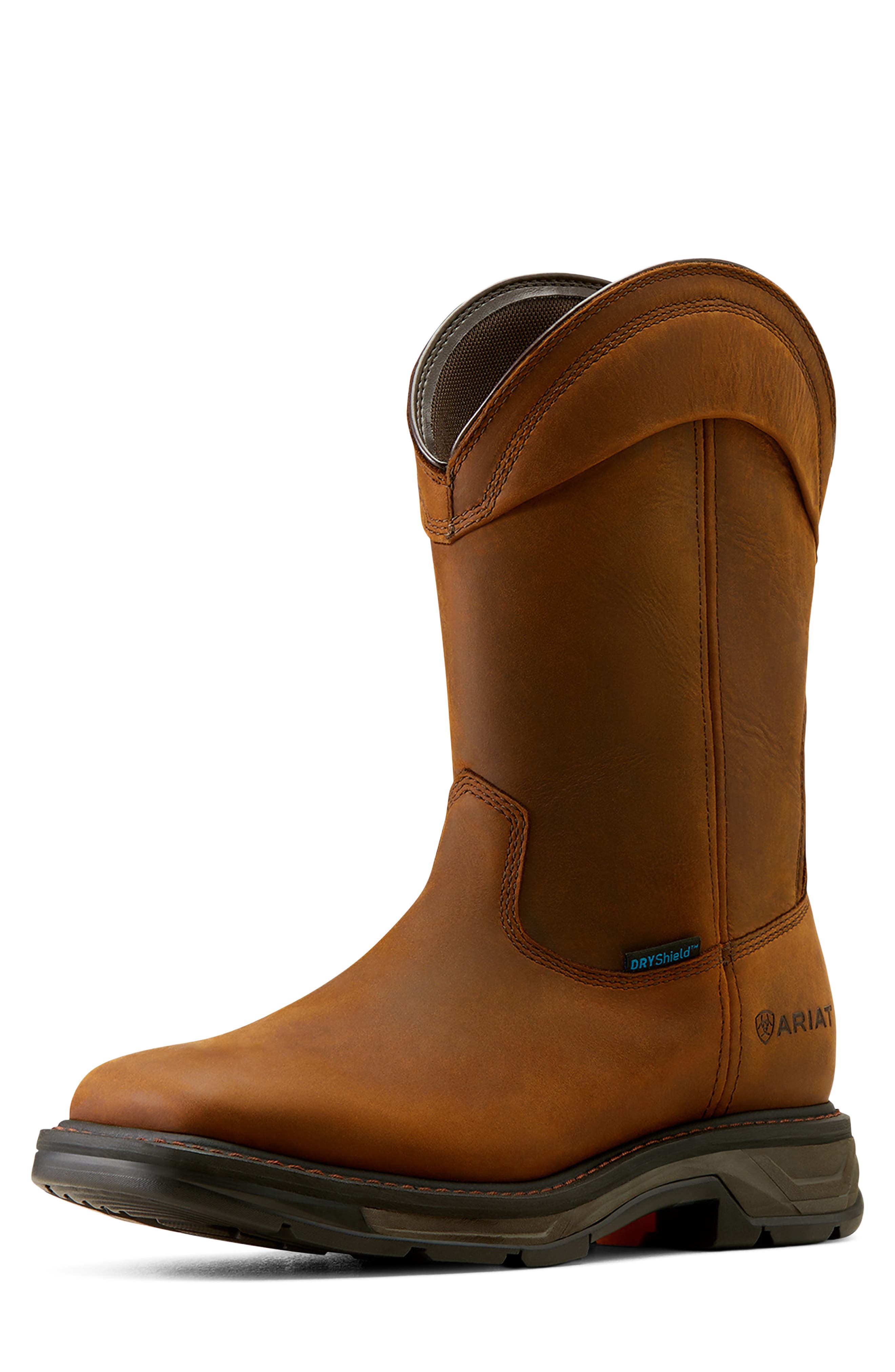 Workhog XT Wellington H20 Waterproof Work Boot, Alternate, color, BROWN