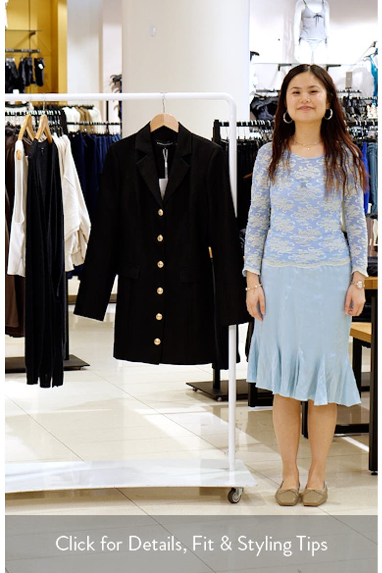 Long Sleeve Blazer Minidress video