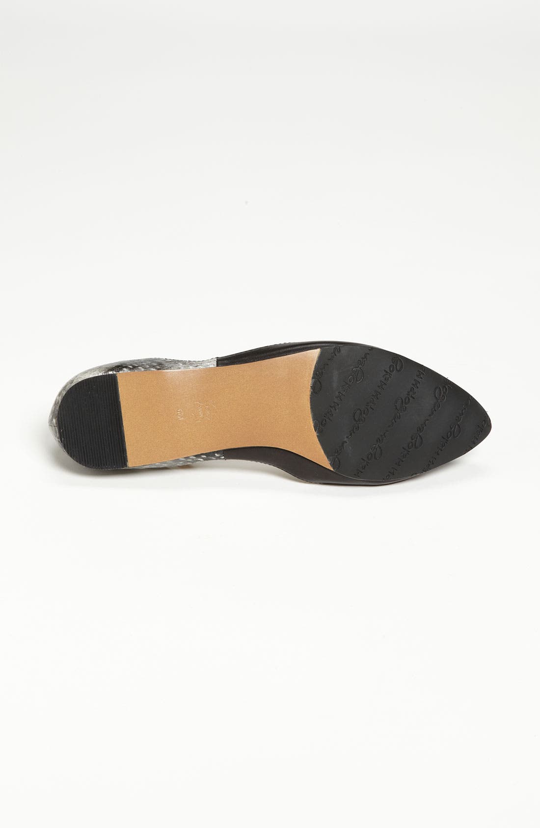'Karlie' Flat, Alternate, color, BLACK