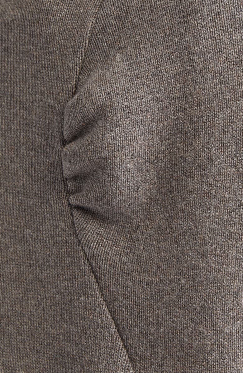 Undercover Cashmere, Mohair & Silk Blend Turtleneck Sweater, Alternate, color, Top Gray