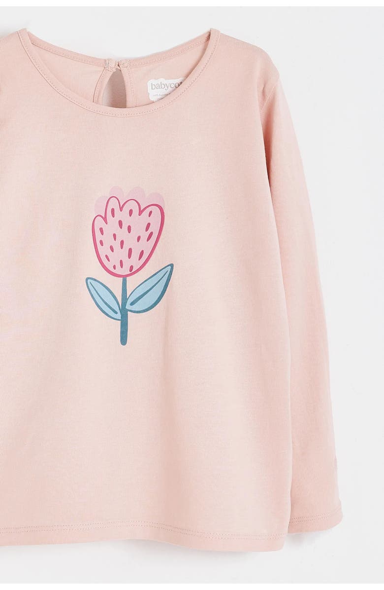 Babycottons Hearts Tee for Infant, Alternate, color, Pink