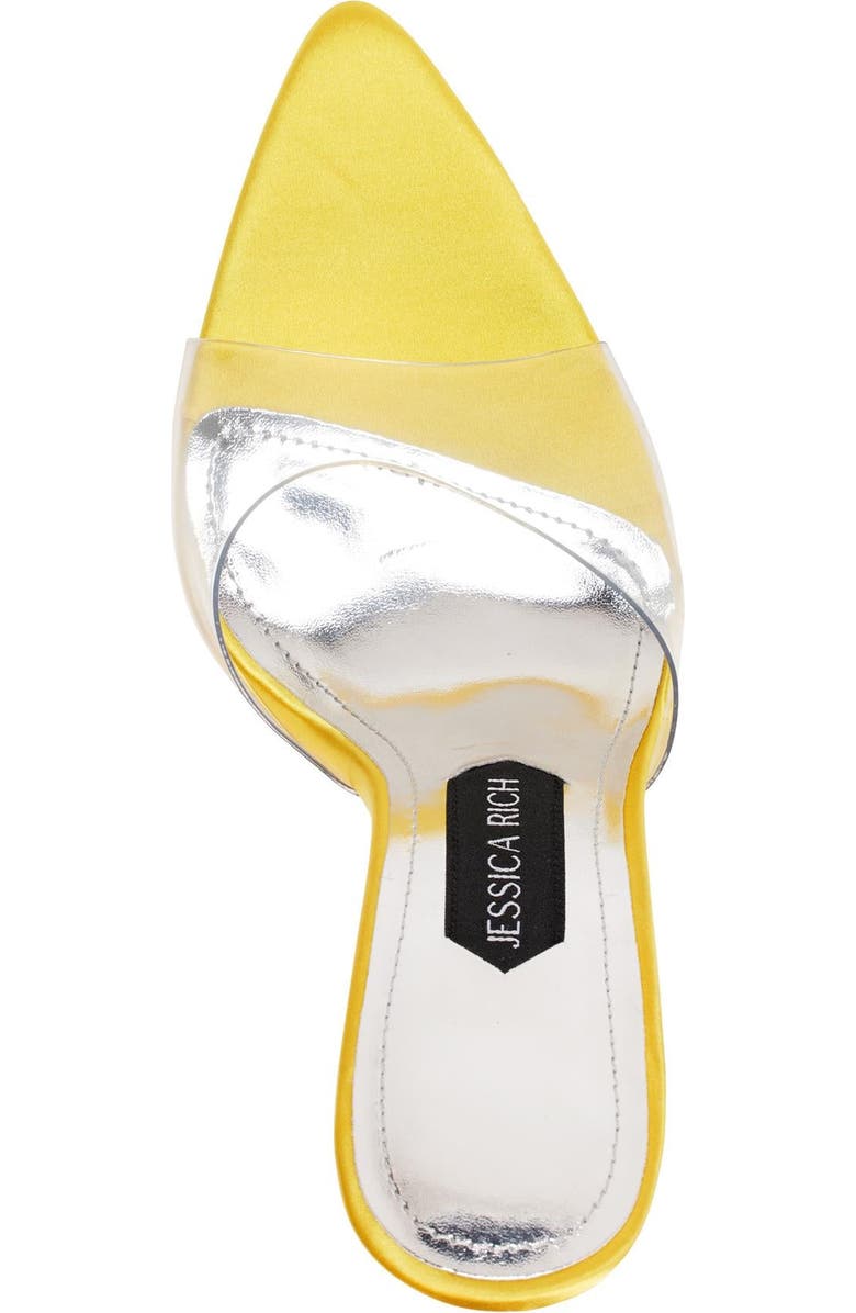 JESSICA RICH Racy Mule Sandal, Alternate, color, Yellow