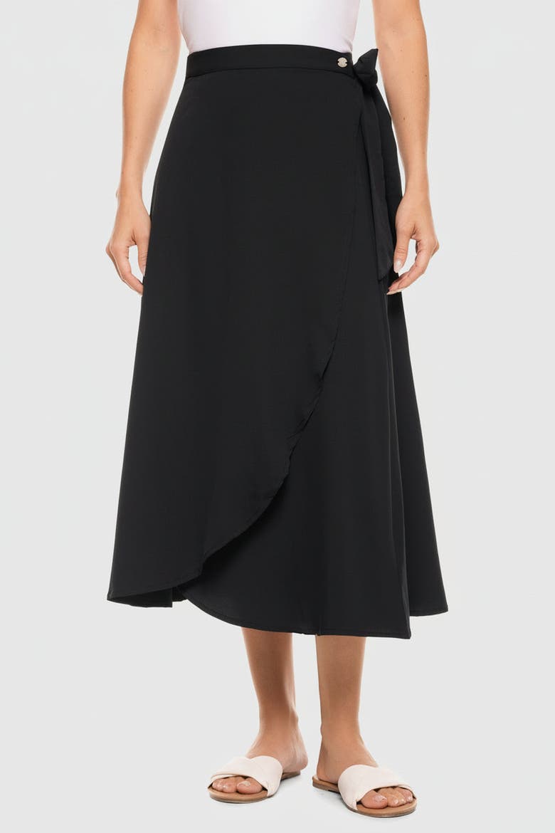 Women's Isla Convertible Wrap, UPF 50+ Sun Protection, Alternate, color, Black