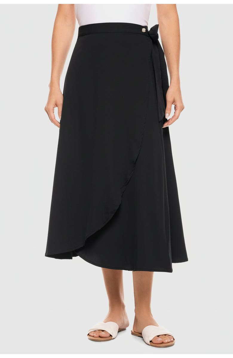 Coolibar Women's Convertible Wrap - UPF 50+ Sun Protection - Isla, Alternate, color, Black