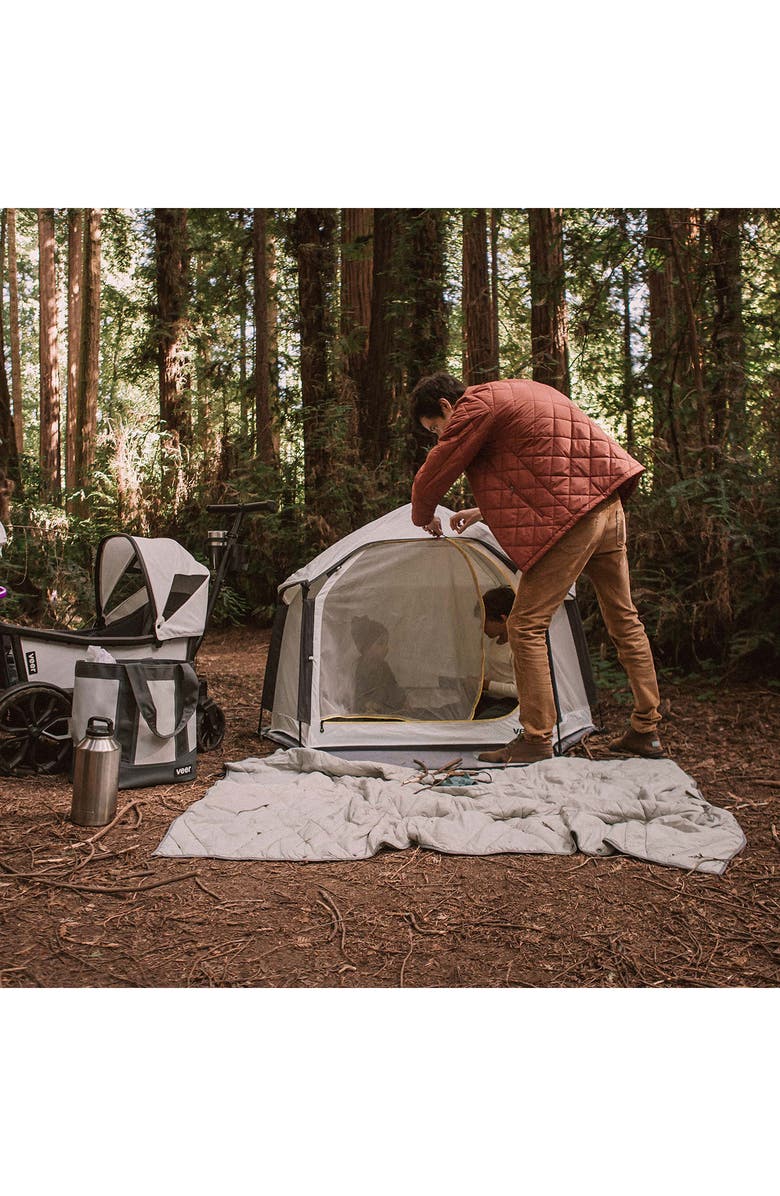 Veer Basecamp XL Mesh Sun Shade, Alternate, color, Gray/ White