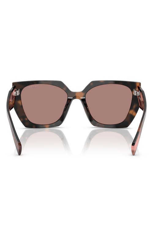 Prada Square-frame Sunglasses In Light Brown