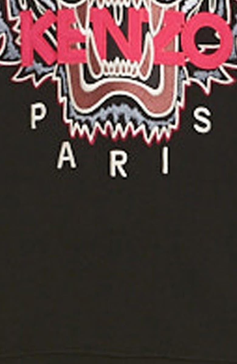 KENZO Tiger Embroidered Sweatshirt, Alternate, color,